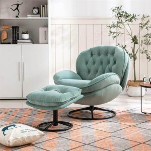 360┬░-Swiveling-Teal-Reading-Chair