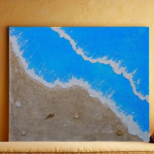 67206Coastal Calm Canvas Painting 1