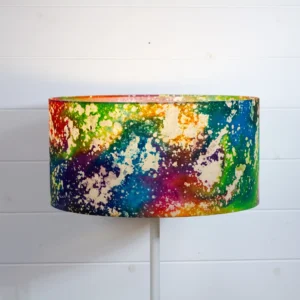 Handmade-Drum-Lamp-Shade_40cm-Diameter_20cm-Height_Galaxey-Pastel_imbue-Lighting_Lit