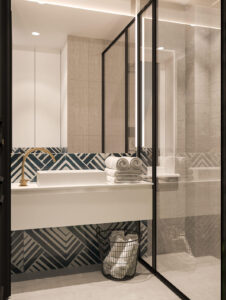 White-vanity-unit