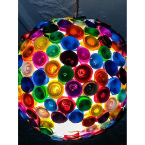 colored-paper-lampshades