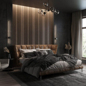 luxurious-black-bedroom
