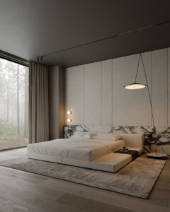 luxury-gray-and-white-bedroom