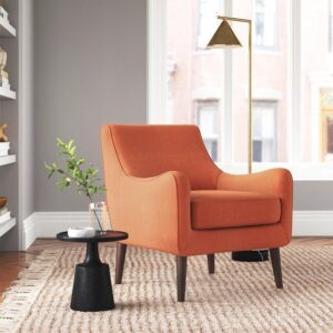 orange-reading-chair-for-bedroom-mid-century-modern-design-inspiration-for-reading-nook-stylish-seating
