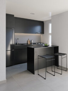 simple-white-and-black-kitchen-with-island
